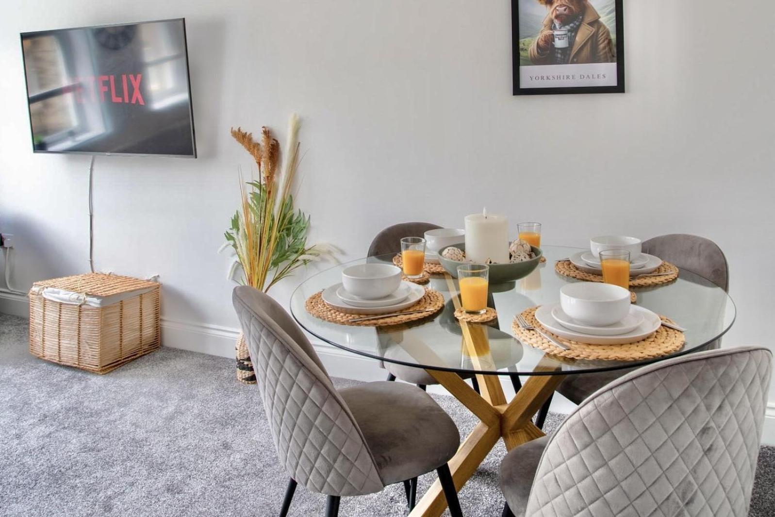 The Yorkshire Crown - Luxury Apartment - Free Parking Nearby Harrogate Luaran gambar