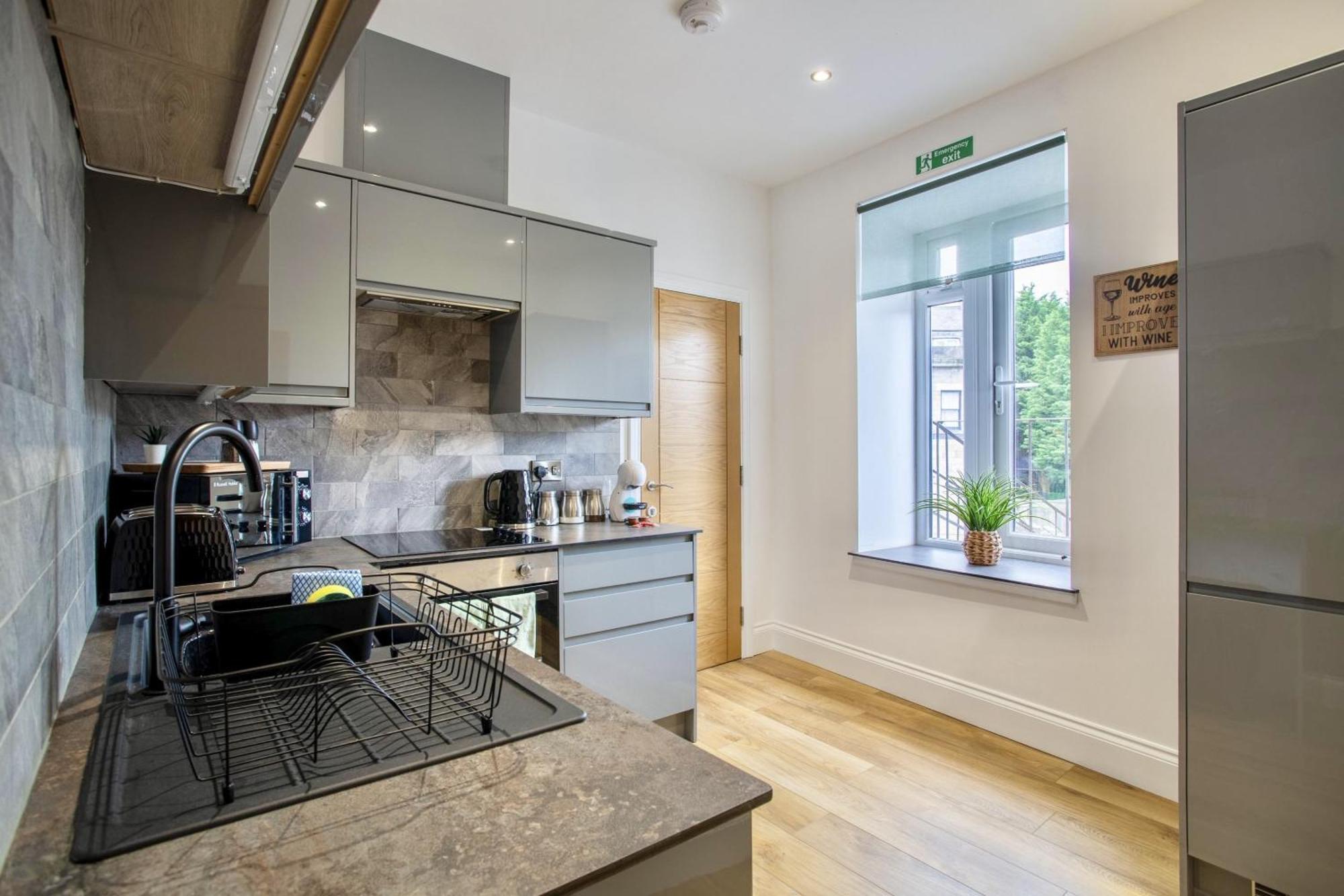 The Yorkshire Crown - Luxury Apartment - Free Parking Nearby Harrogate Luaran gambar